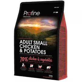 Корм для собак Profine Adult Small для мелких пород, курица, картофель, 2 кг