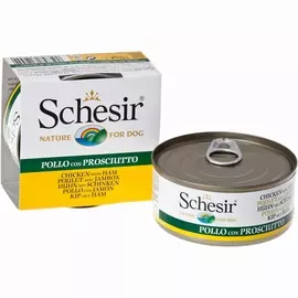Корм для собак Schesir Цыпленок, ветчина 150 г