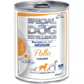Корм для собак Special Dog Excellence Chunkies Курица для средних пород 400 г