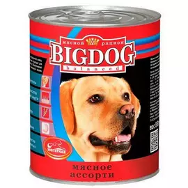 Корм для собак ЗООГУРМАН Big Dog Мясное ассорти 850 г