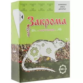 Кормовая смесь Закрома Для крыс 900 г