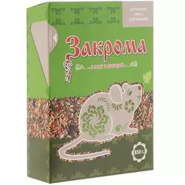 Кормовая смесь Закрома Для мышей 850 г