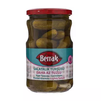 Корнишоны Berrak маринованные DIET, 720 мл