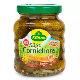 Корнишоны сладкие Kuhne 180 г