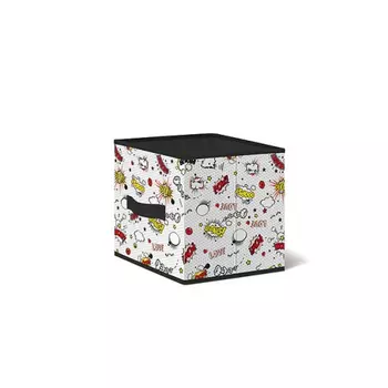 Короб стеллажный Лакарт Дизайн без крышки TB-1 Comics Vibe 31х31х31см