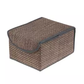 Коробка для хранения Casy home с крышкой синий 21х26х15 см