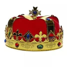 Корона Long Cheng Yiwu City красный/золотой