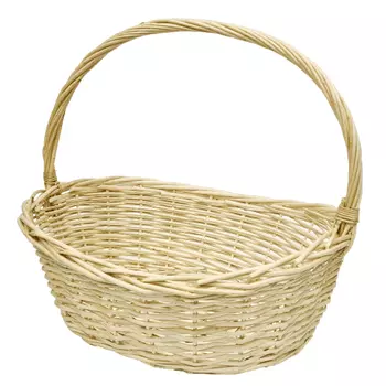 Корзина 2К Корзина плетеная из ивовой лозы 34х25/12х11х31 см