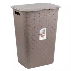 Корзина бельевая Curver nuance 48 л коричневая