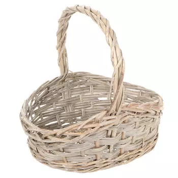 Корзина декоративная Xindga круглая 34х26х15х32 см