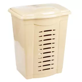 Корзина для белья 60 л Бежевый