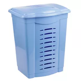 Корзина для белья 60 л Голубой