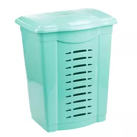 Корзина для белья 60 л Бирюзовый