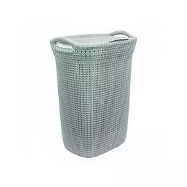 Корзина для белья knit серо-голубая (228411/03676-X60-00)