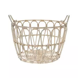 Корзина для белья Rattan grand mexico wash white