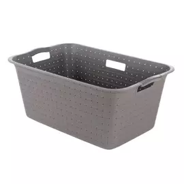 Корзина Curver nuance для глаженного белья 40 л коричневая