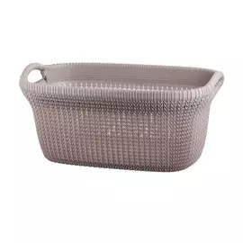 Корзина для глаженного белья Curver knit 40l