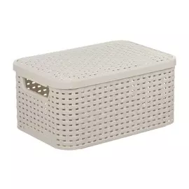 Корзина для хранения Curver S с крышкой Brown