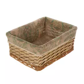 Корзина для хранения East willow коричневая 40х31х17см