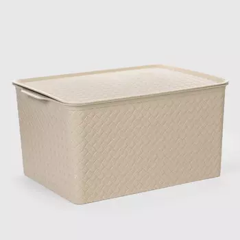 Корзина для хранения Jaypee Home Venet бежевая 41х29,6х20,2 см