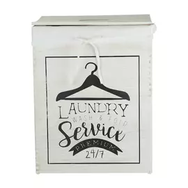 Корзина Mercury деревянная для белья 20х30х40 см