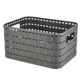 Корзина Rotho country 2л серая