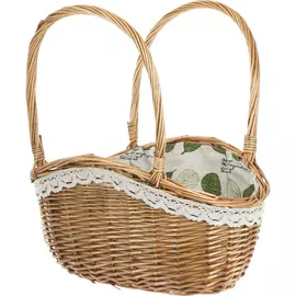 Корзина сервировочная для хлеба XINZLP ажурная 35х19 см