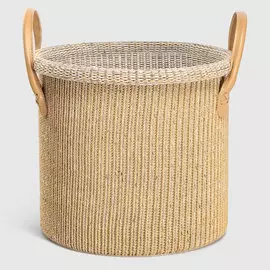 Корзина Tony-bridge для хранения с ручкой 30х28 см, коричневая