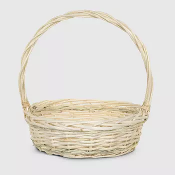 Корзинка декоративная Anui Home из ивы L 36х35,5х28 см