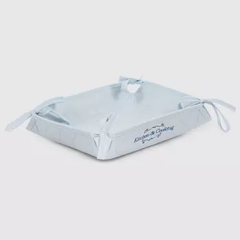 Корзинка для хлеба Asil Lilas 40x60см голубая