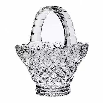 Корзинка для конфет Crystal Bohemia Daisy 20 см