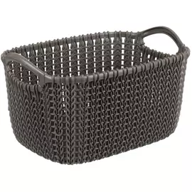 Корзинка Curver xs knit 3 л темно-коричневая