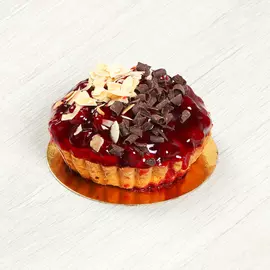 Корзиночка с заварным кремом и вишней, кг