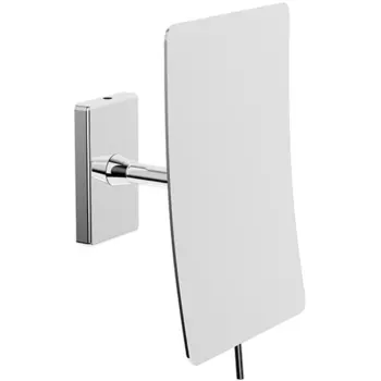 Косметическое зеркало Boheme Q серебряное 13,2х10,7х24,2 см