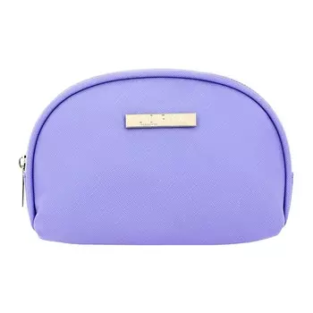 Косметичка Lady Pink овальная фиолетовая 19х7х13 см