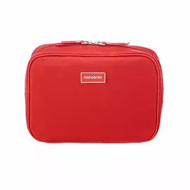 Косметичка Samsonite красная 22х15 см