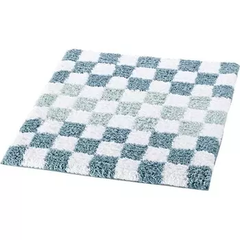 Ковер для ванной комнаты Ridder grandprix синий/голубой 55x50 см