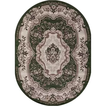 Ковер Merinos Gavana 100х200 green oval D017