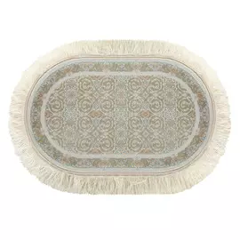 Ковёр 0.50х0.80 исфахан 2004 блю овал Ковровые галереи