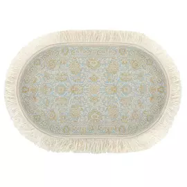 Ковёр 0.50х0.80 исфахан 8002 блю овал Ковровые галереи