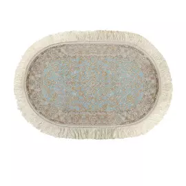 Ковёр 0.50х0.80 исфахан 8003 блю овал Ковровые галереи