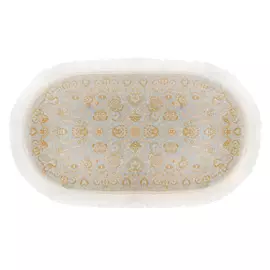 Ковёр 0.60х1.10 исфахан 8002 блю овал Ковровые галереи