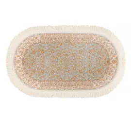 Ковёр 0.60х1.10 исфахан 8003 блю овал Ковровые галереи