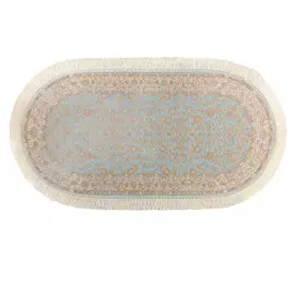 Ковёр 0.70х1.40 исфахан 8003 блю овал Ковровые галереи