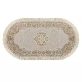 Ковёр 0.70х1.40 исфахан 8005 беж овал Ковровые галереи