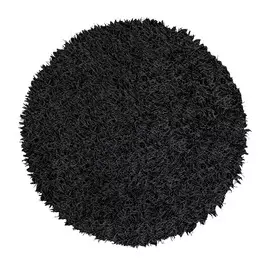 Ковёр 0.90х0.90 и-шаги мэджик блэк круг Ковровые галереи