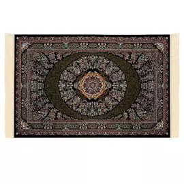 Ковёр 1.00х1.50 э-силк абришам блек 1993 Ковровые галереи