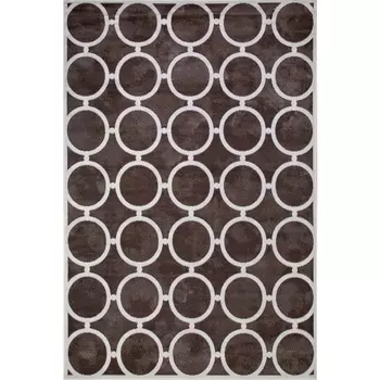 Ковер Merinos Sierra 80х150 brown-cream 2 standart