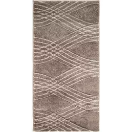 Коврик Abc Carve 120х60 см коричневый