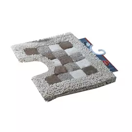 Коврик для туалета Fora Шахматы бежевый 40х50 см